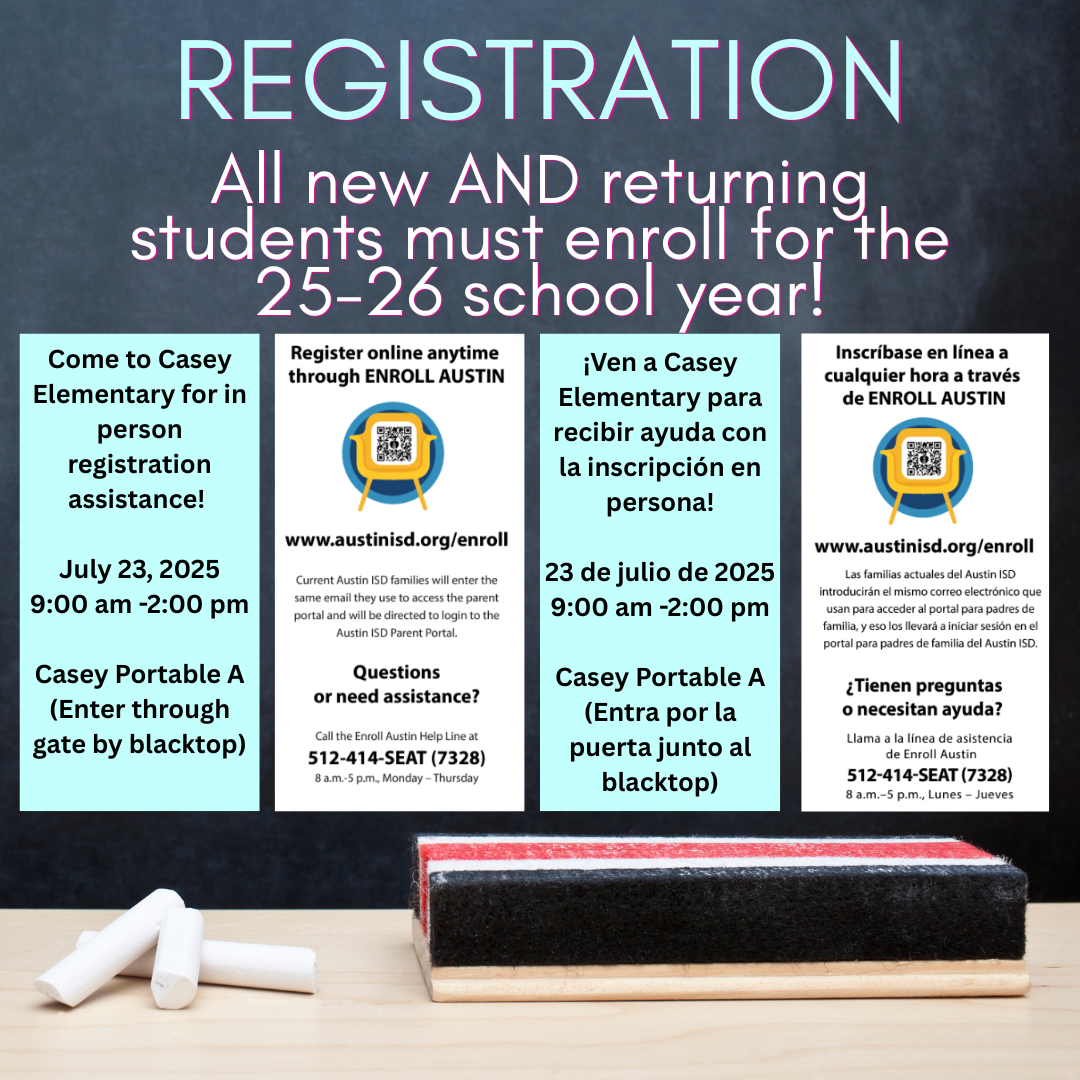 Casey July Enrollment Drive