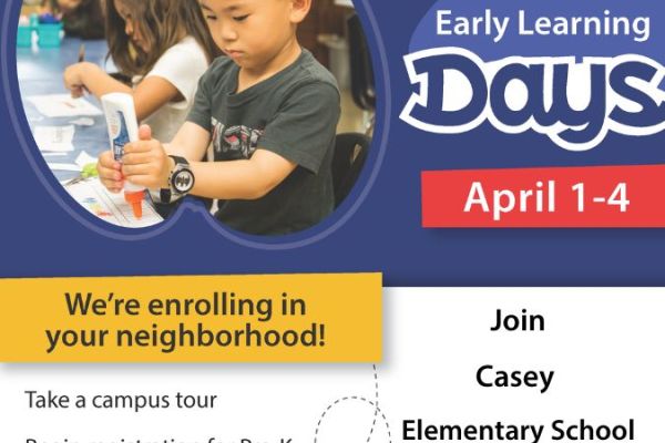 Casey Early Learning Week Flyer